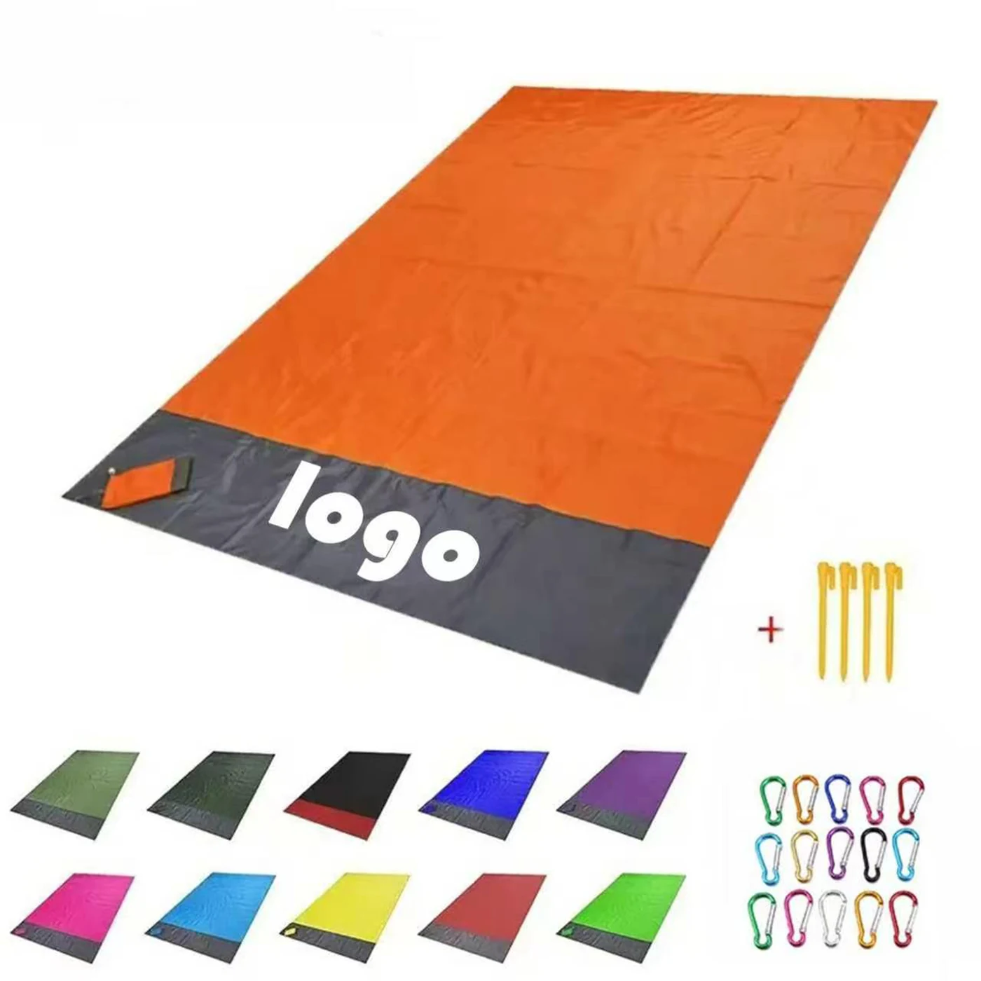 Portable Foldable Beach Mat For Outdoor Picnics