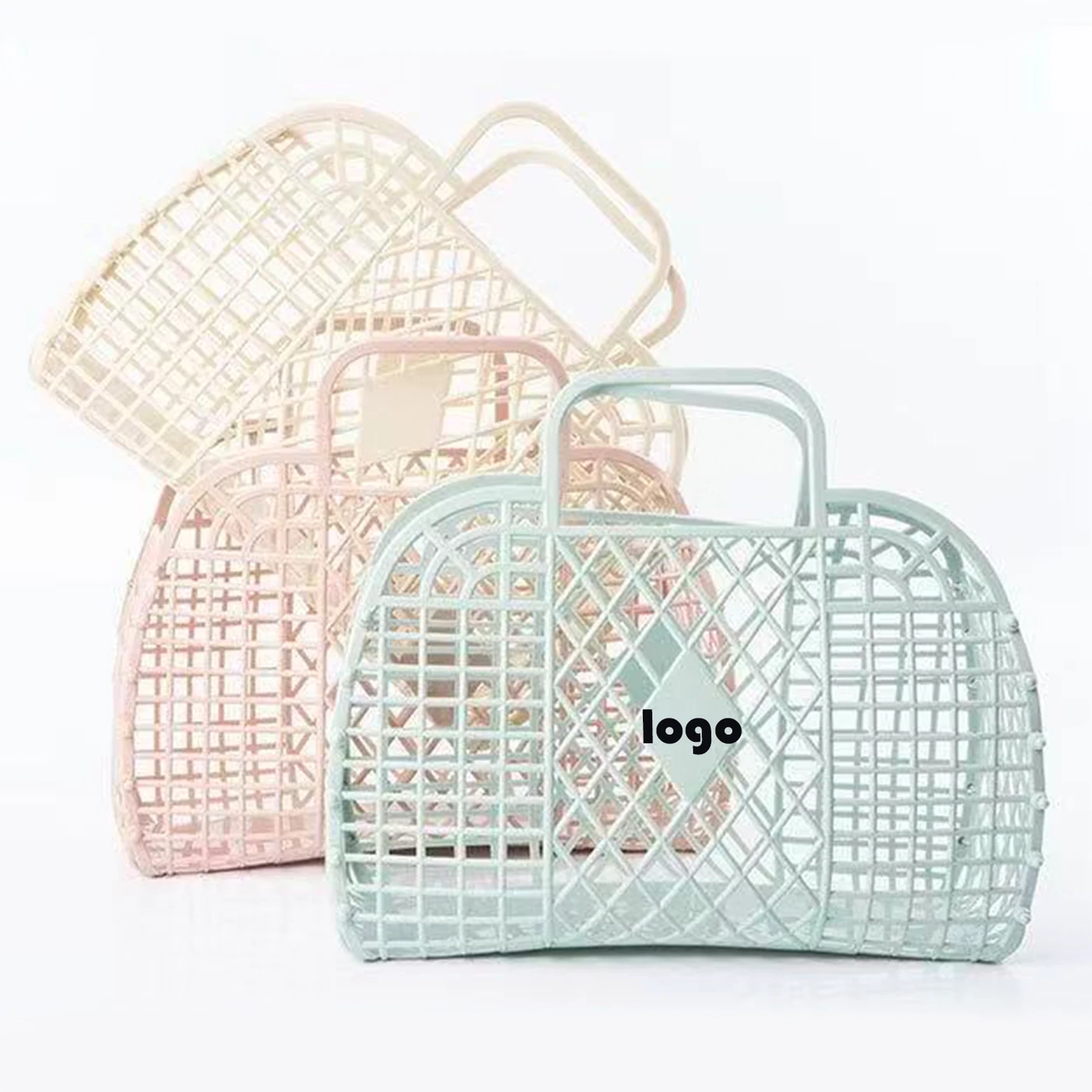 Soft Plastic Hollow Vegetable Basket